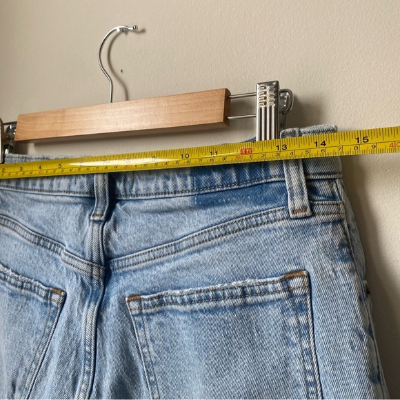 Abercrombie & Fitch the 90s straight ultra high rise Light Blue Jeans size 29 - Picture 9 of 9
